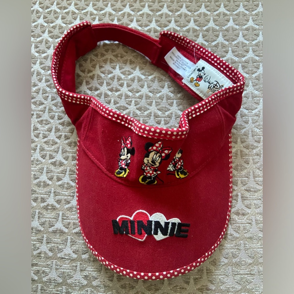 Walt Disney world Minnie Mouse Sun Visor Hat